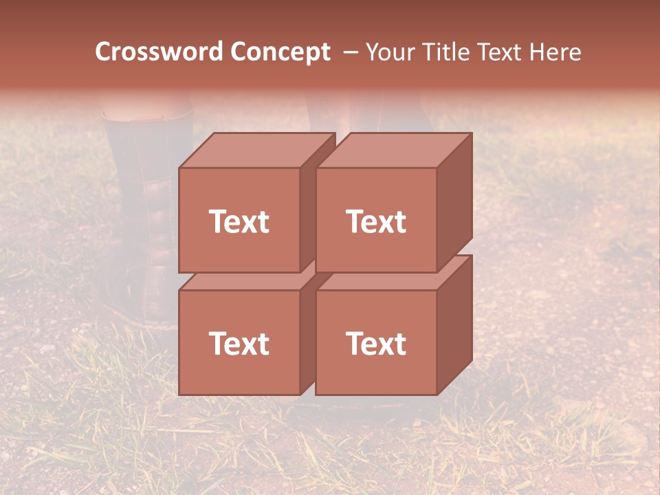 Walk Feet Exercise PowerPoint Template