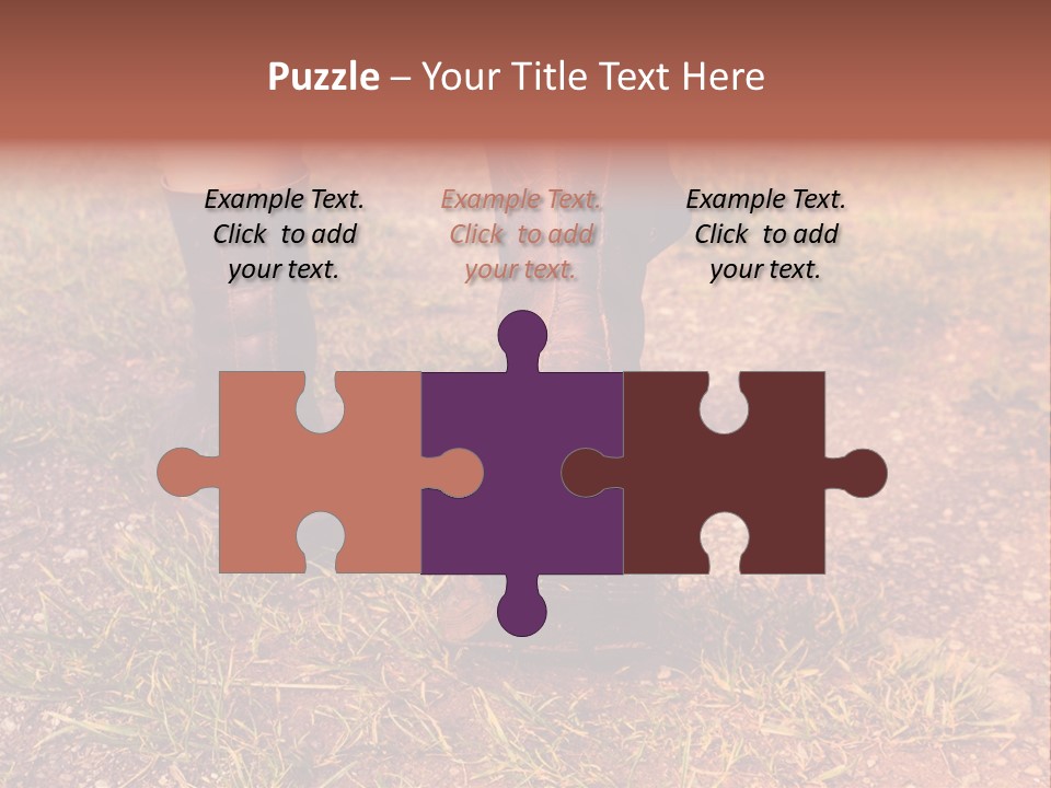 Walk Feet Exercise PowerPoint Template