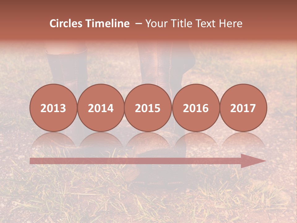 Walk Feet Exercise PowerPoint Template