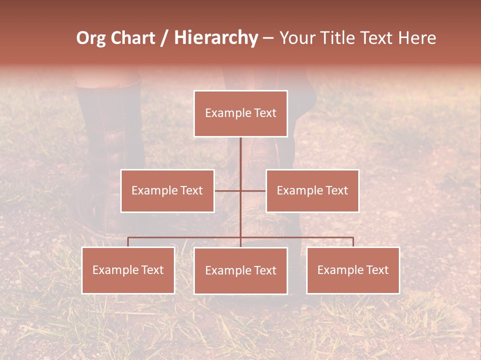 Walk Feet Exercise PowerPoint Template