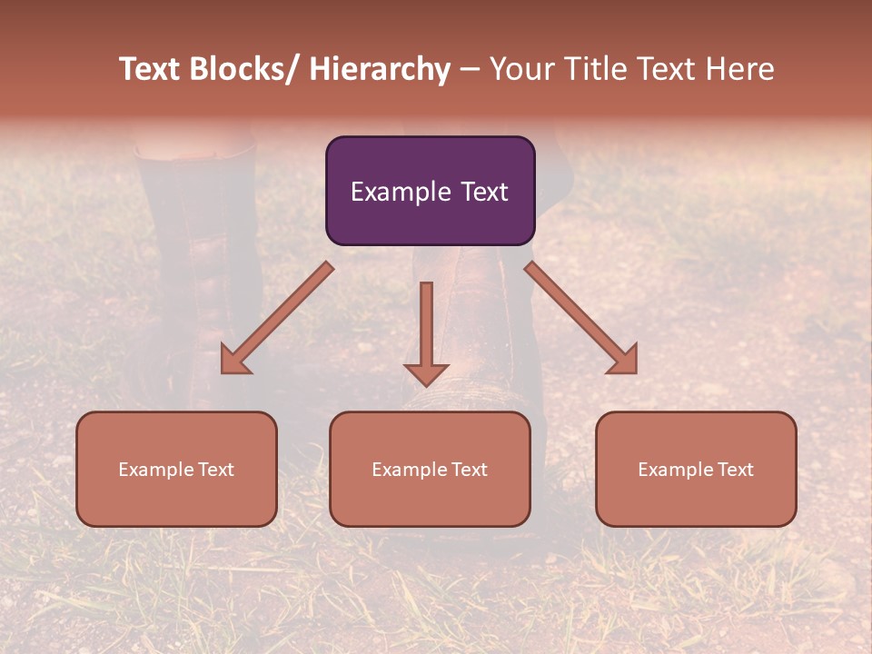 Walk Feet Exercise PowerPoint Template
