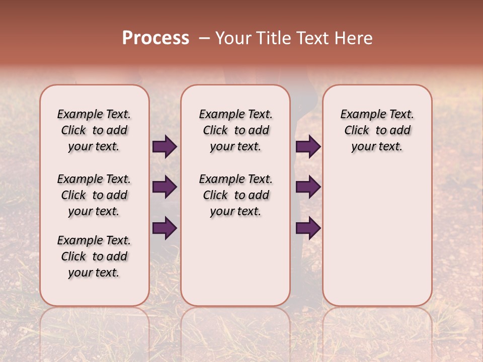 Walk Feet Exercise PowerPoint Template
