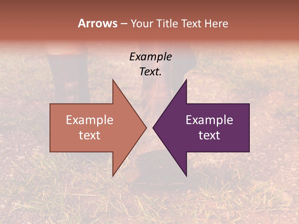 Walk Feet Exercise PowerPoint Template