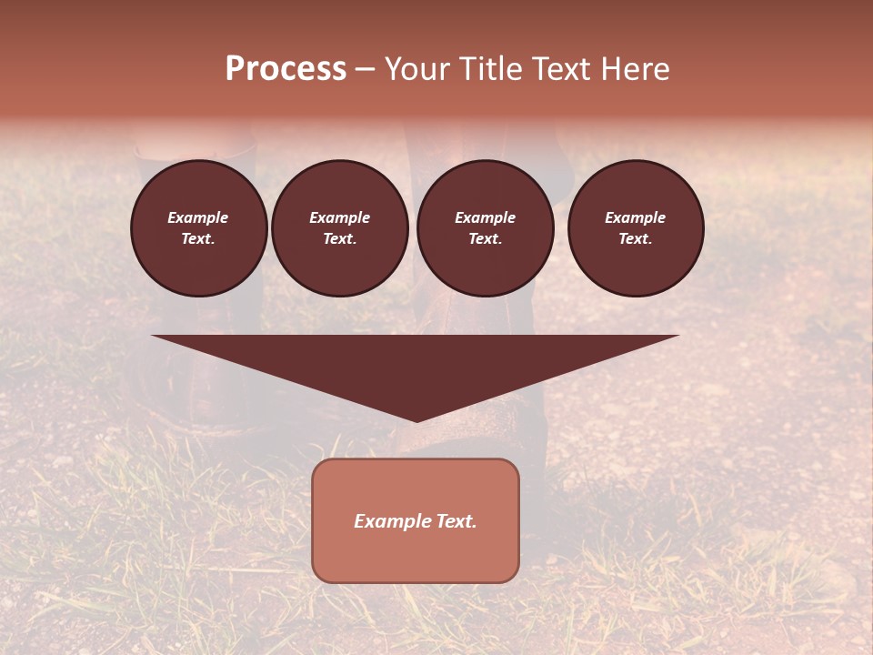 Walk Feet Exercise PowerPoint Template