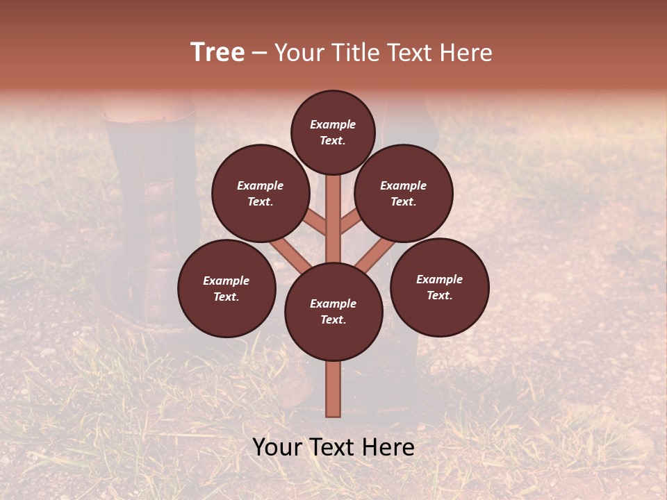 Walk Feet Exercise PowerPoint Template