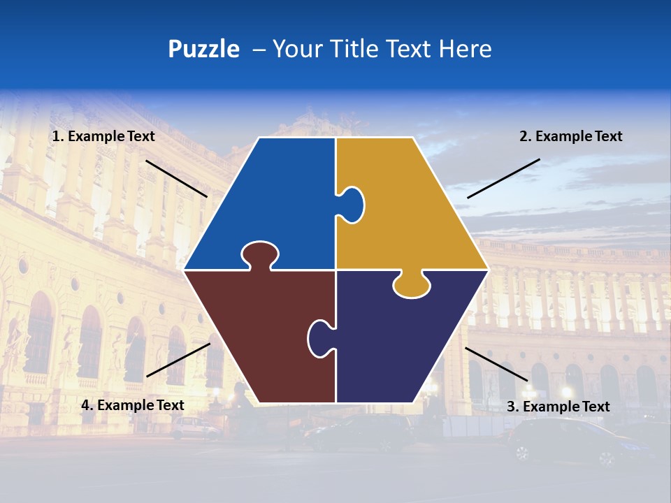 Europe Palace Architecture PowerPoint Template