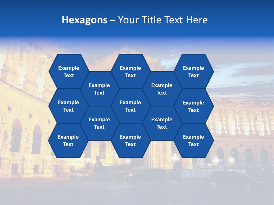 Europe Palace Architecture PowerPoint Template