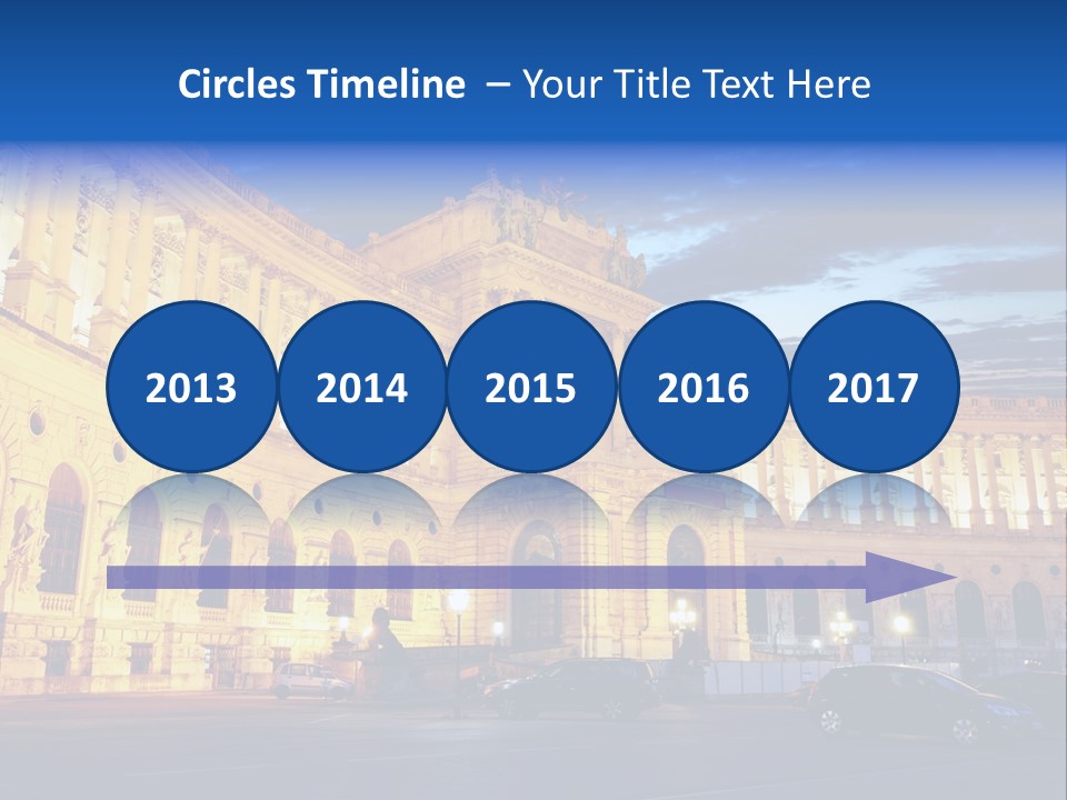 Europe Palace Architecture PowerPoint Template