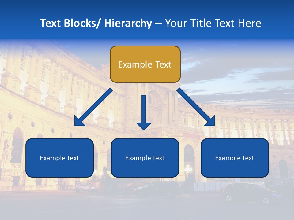 Europe Palace Architecture PowerPoint Template