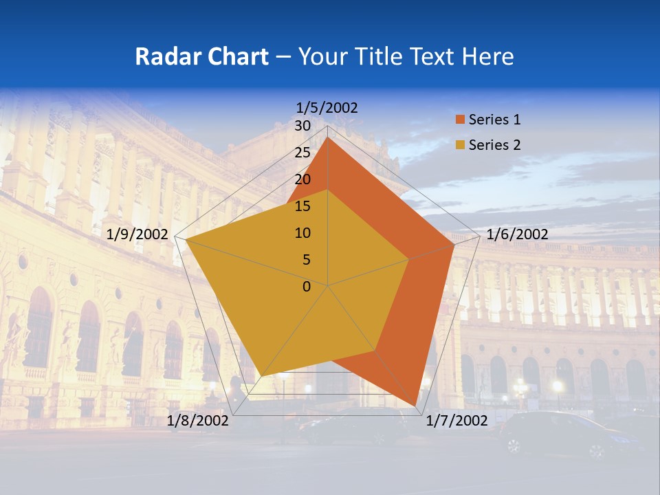 Europe Palace Architecture PowerPoint Template