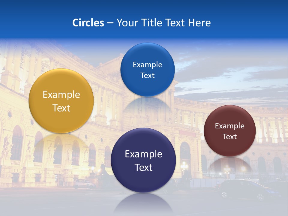 Europe Palace Architecture PowerPoint Template