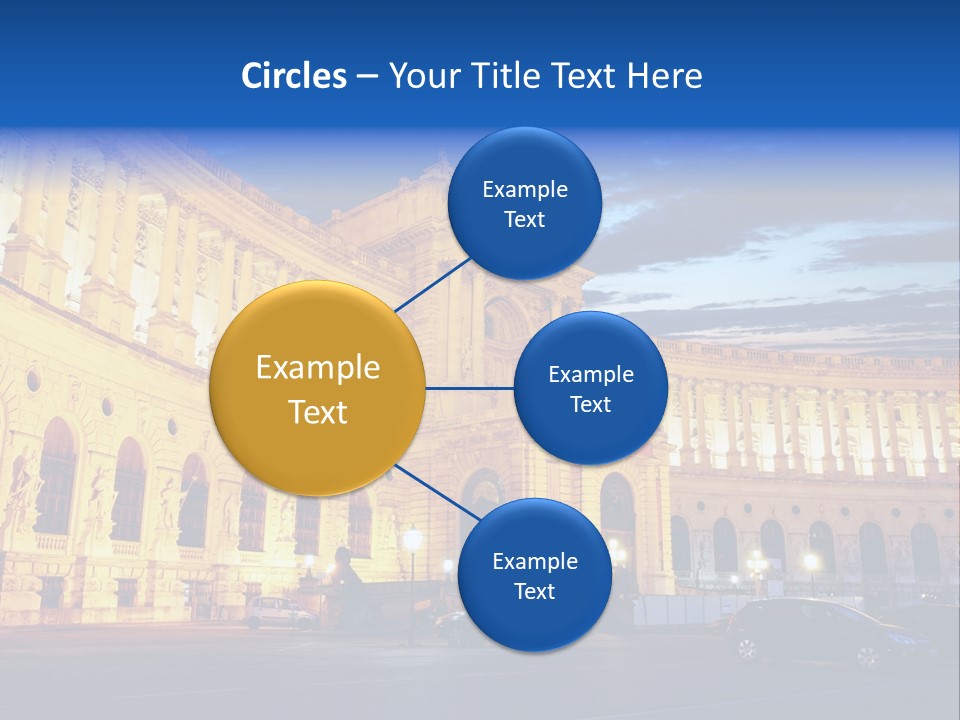 Europe Palace Architecture PowerPoint Template