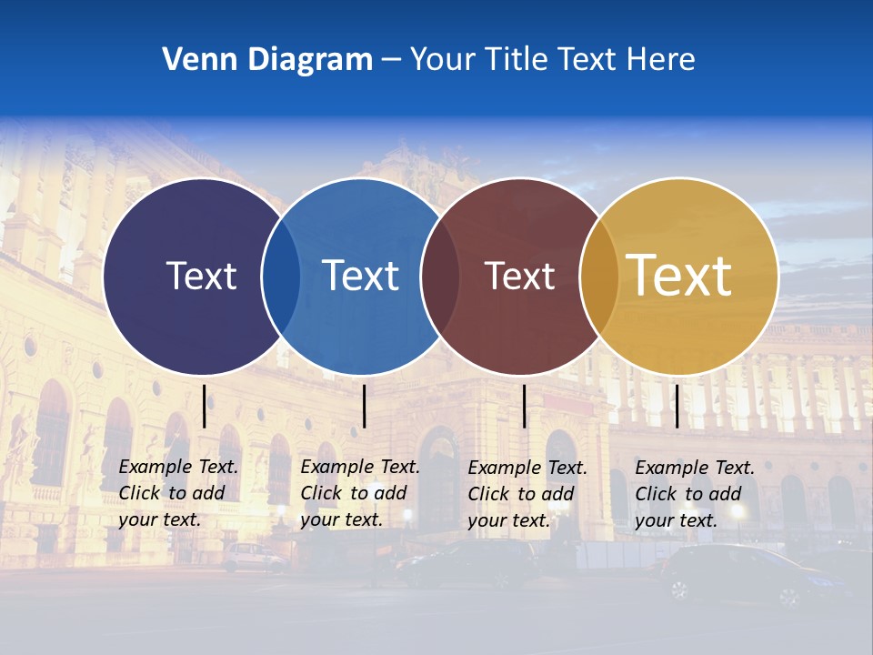 Europe Palace Architecture PowerPoint Template