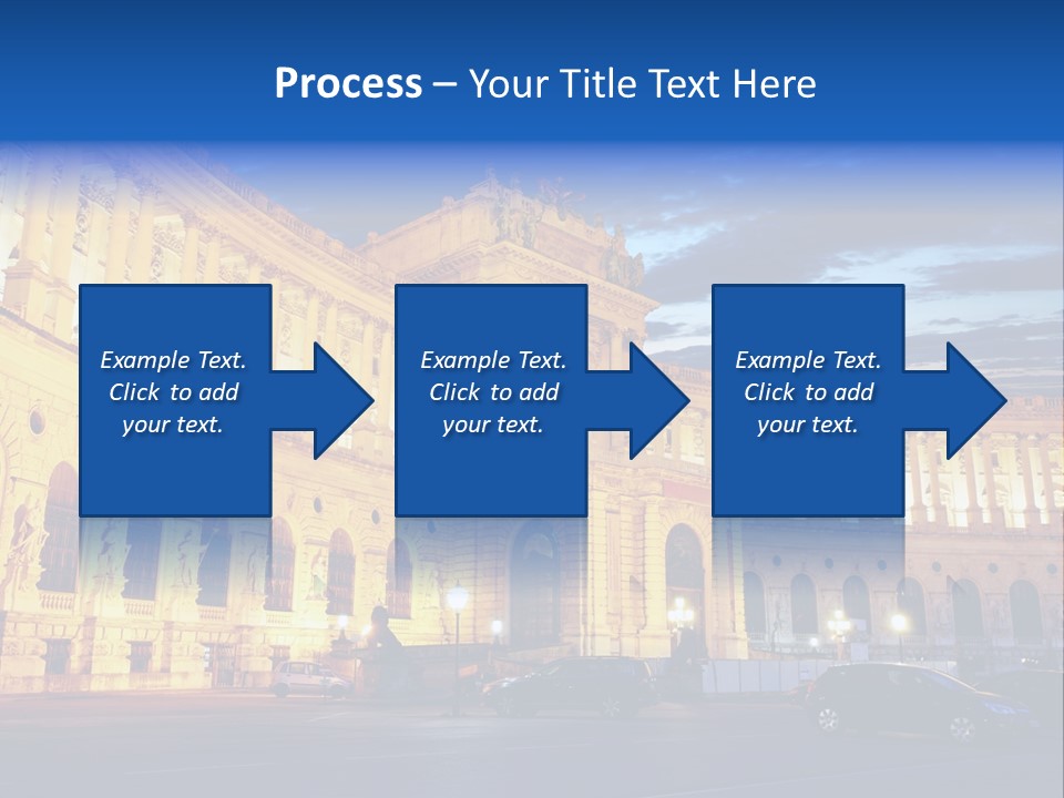 Europe Palace Architecture PowerPoint Template