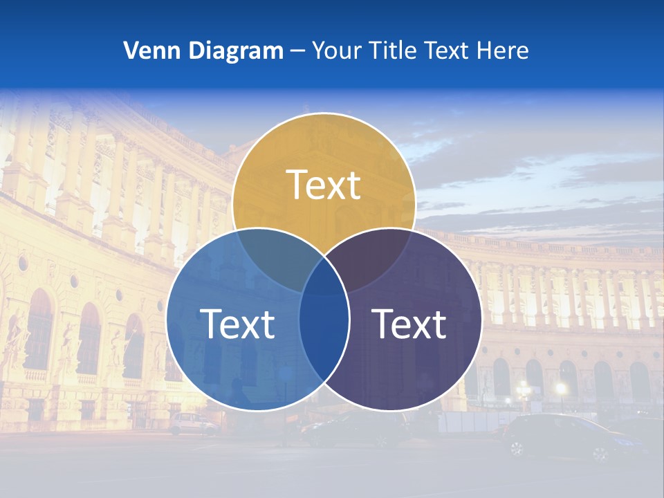 Europe Palace Architecture PowerPoint Template