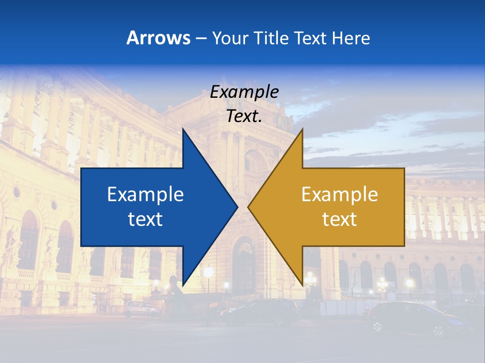 Europe Palace Architecture PowerPoint Template