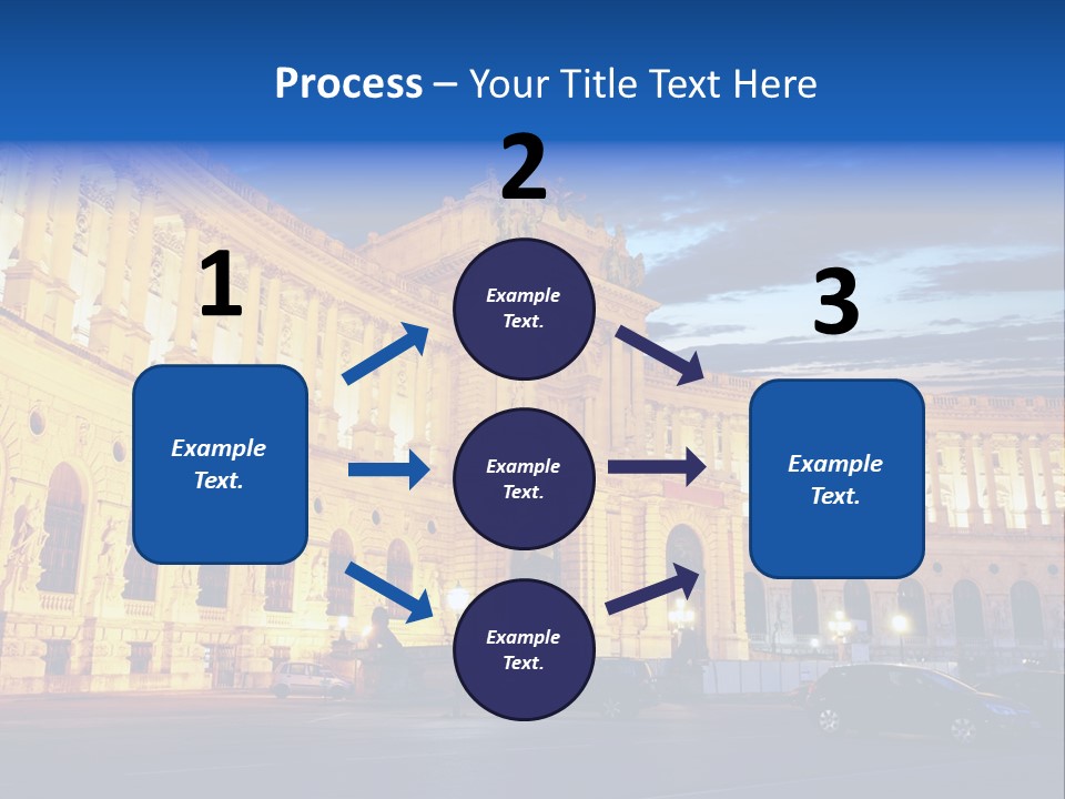 Europe Palace Architecture PowerPoint Template