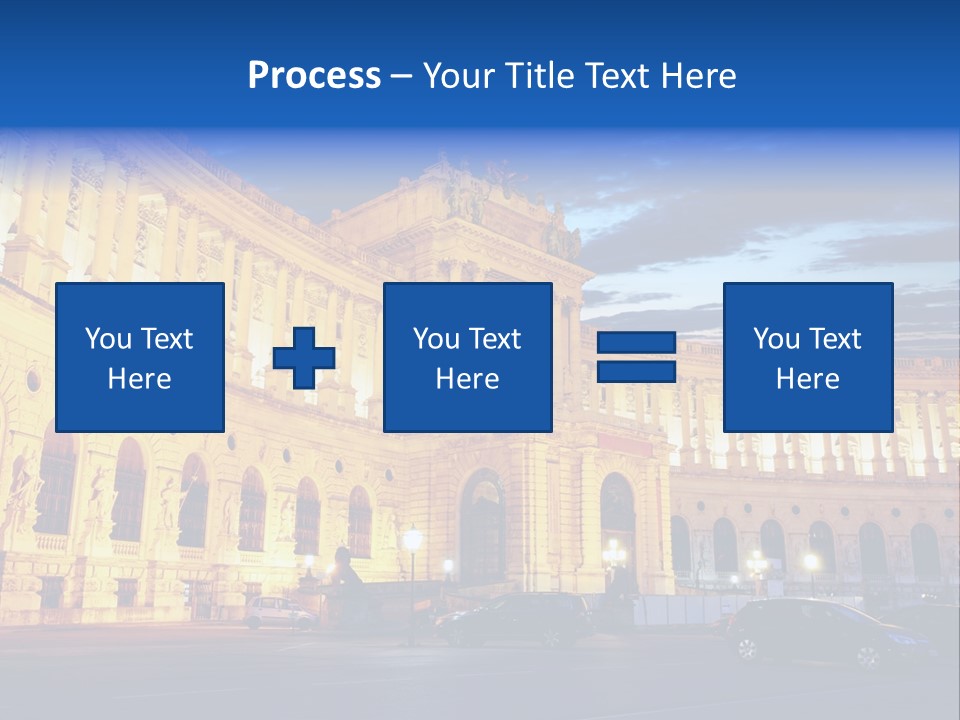 Europe Palace Architecture PowerPoint Template