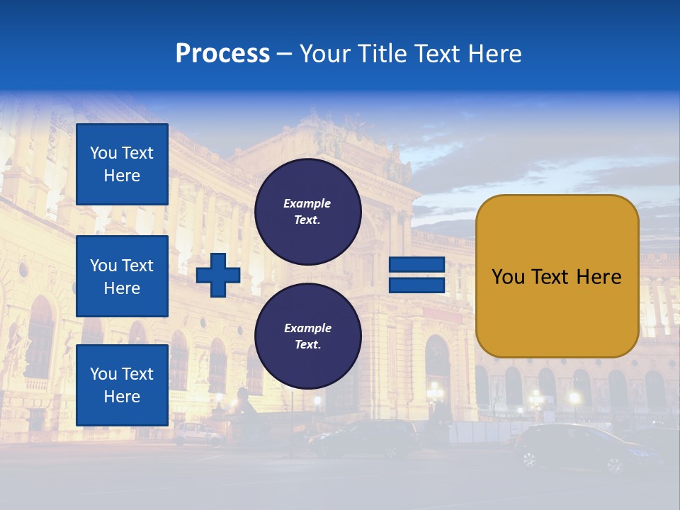 Europe Palace Architecture PowerPoint Template