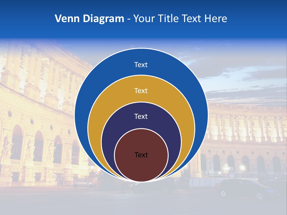Europe Palace Architecture PowerPoint Template