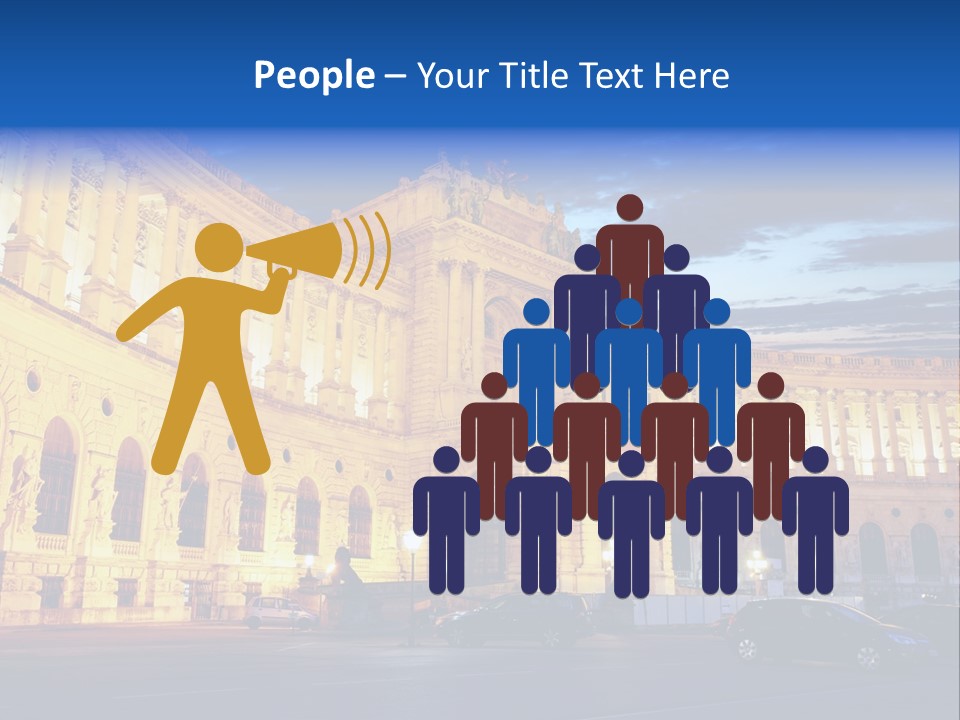 Europe Palace Architecture PowerPoint Template