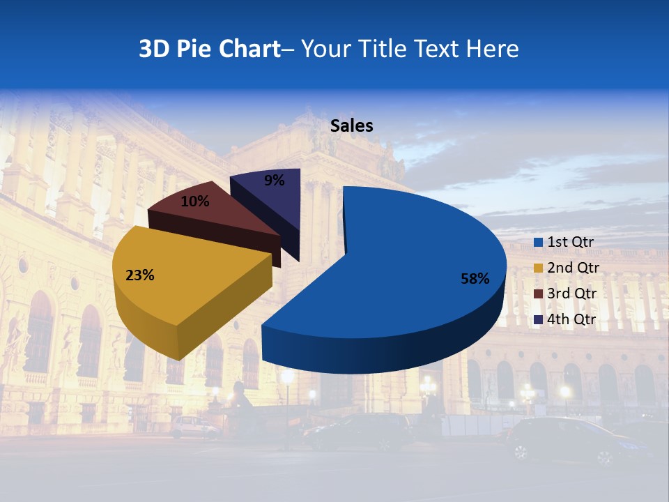 Europe Palace Architecture PowerPoint Template