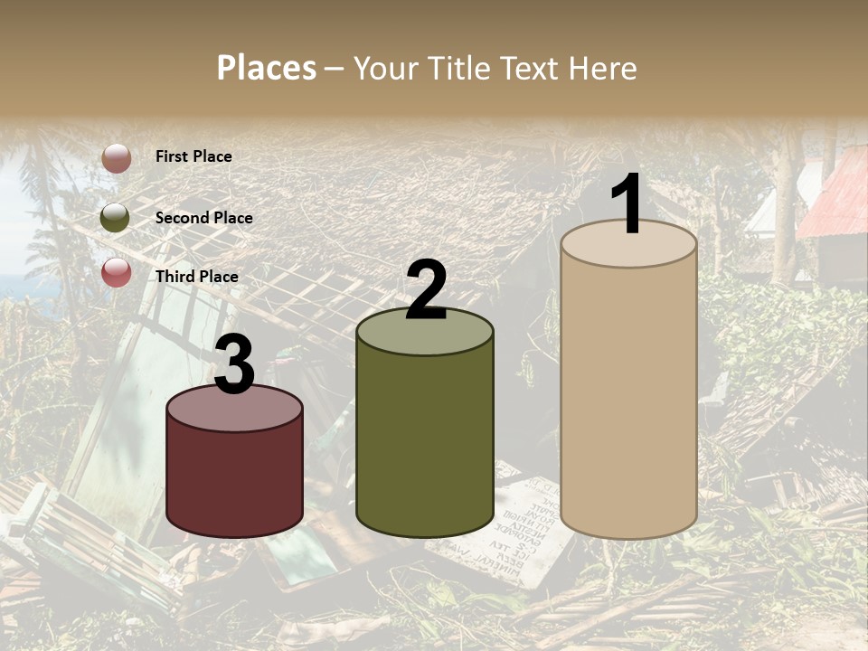 Weather Destroy Aftermath PowerPoint Template