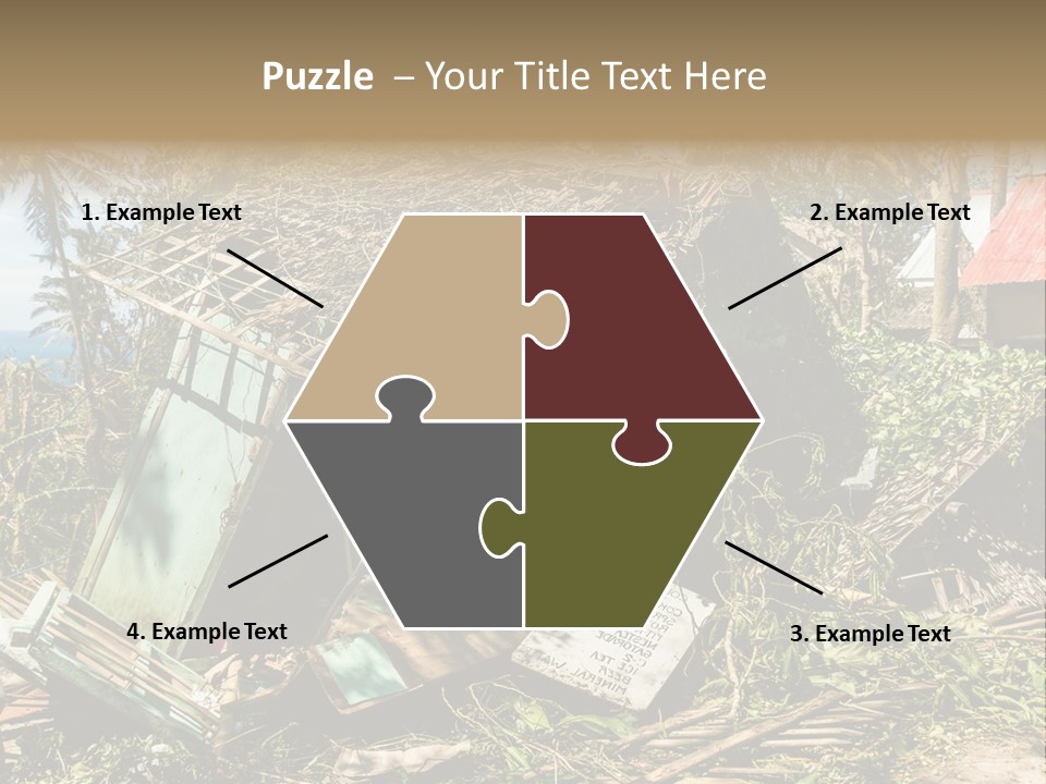 Weather Destroy Aftermath PowerPoint Template