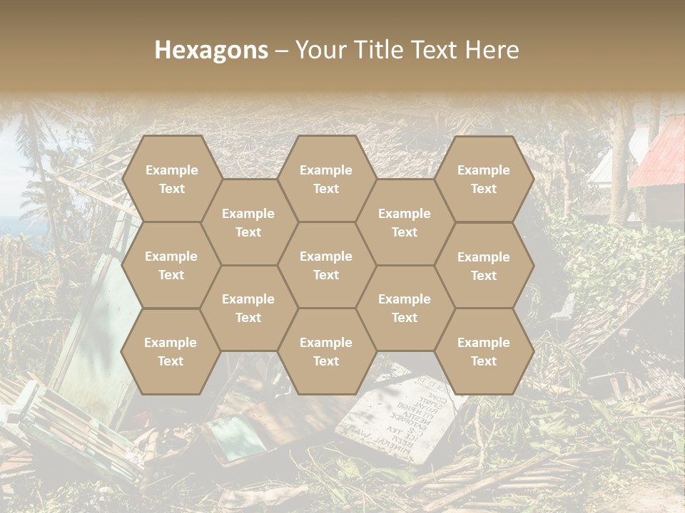 Weather Destroy Aftermath PowerPoint Template