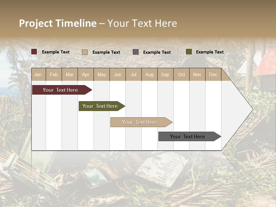 Weather Destroy Aftermath PowerPoint Template