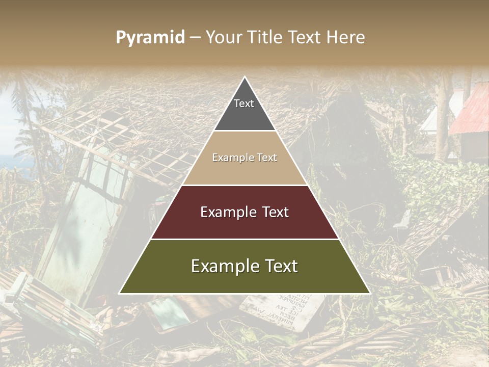 Weather Destroy Aftermath PowerPoint Template