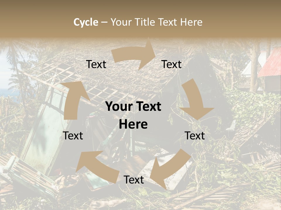 Weather Destroy Aftermath PowerPoint Template