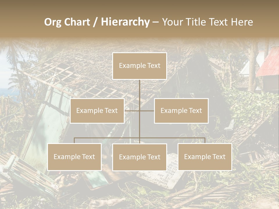 Weather Destroy Aftermath PowerPoint Template