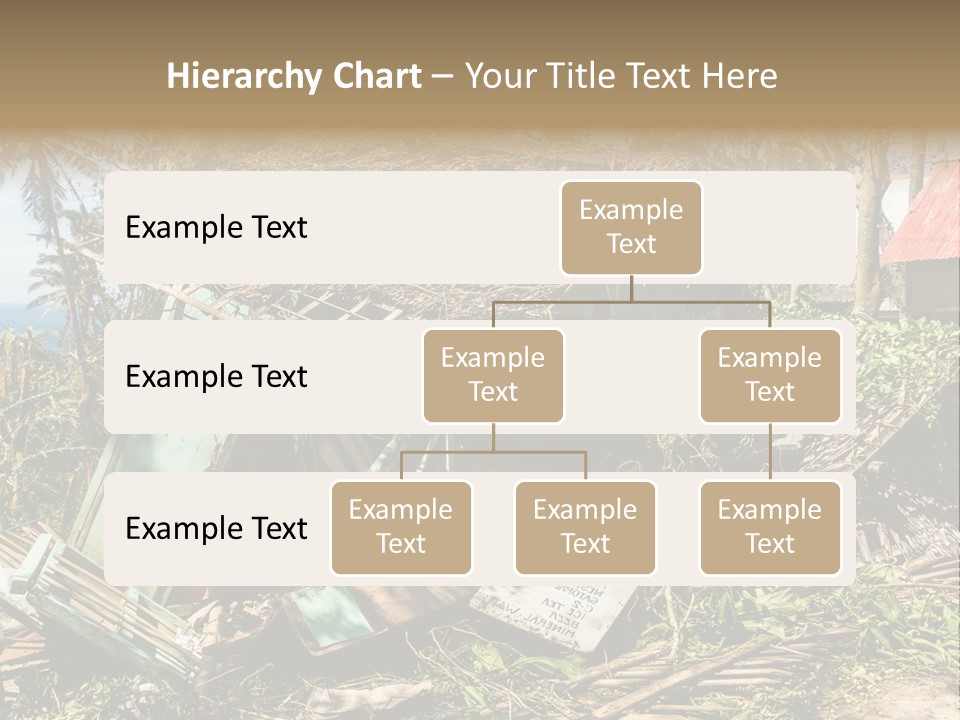 Weather Destroy Aftermath PowerPoint Template
