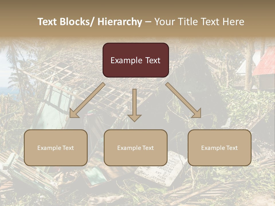 Weather Destroy Aftermath PowerPoint Template