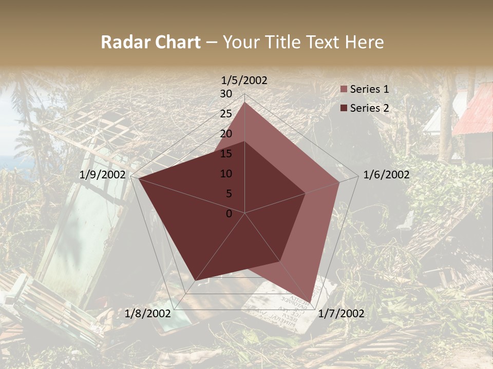 Weather Destroy Aftermath PowerPoint Template