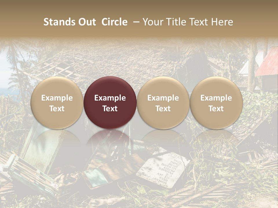 Weather Destroy Aftermath PowerPoint Template