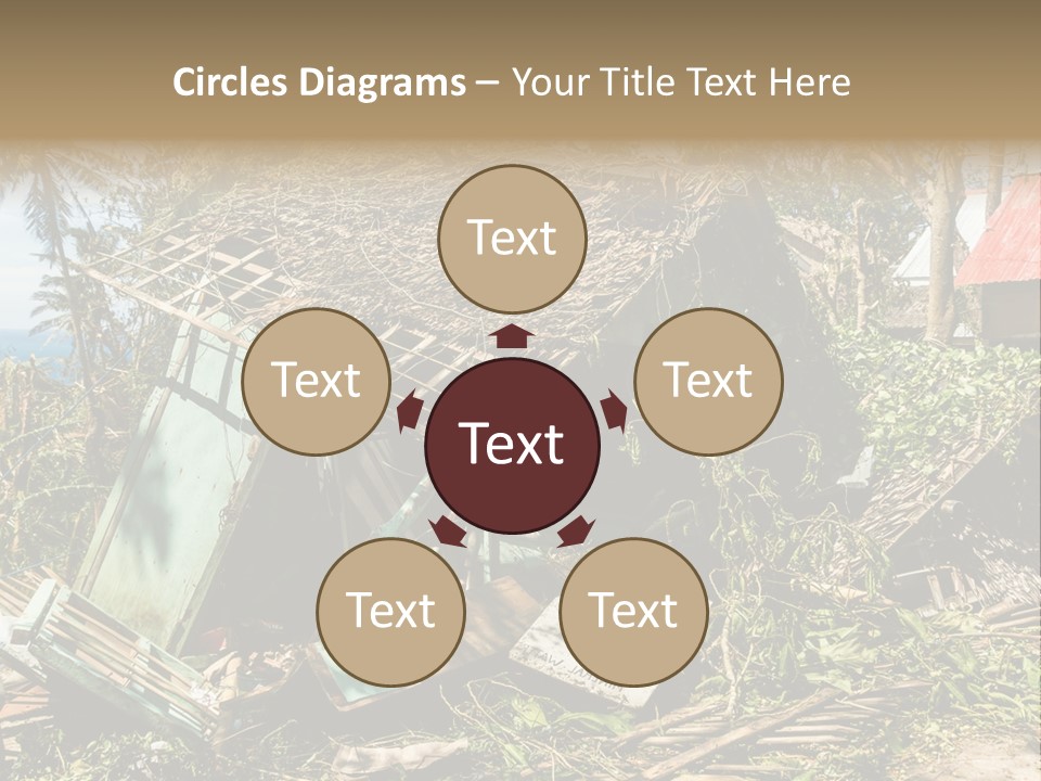 Weather Destroy Aftermath PowerPoint Template