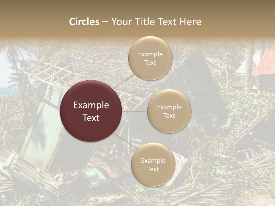 Weather Destroy Aftermath PowerPoint Template