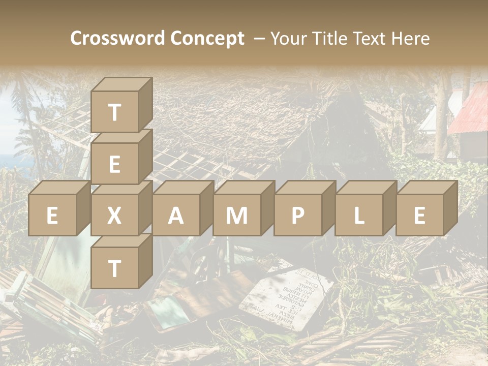 Weather Destroy Aftermath PowerPoint Template