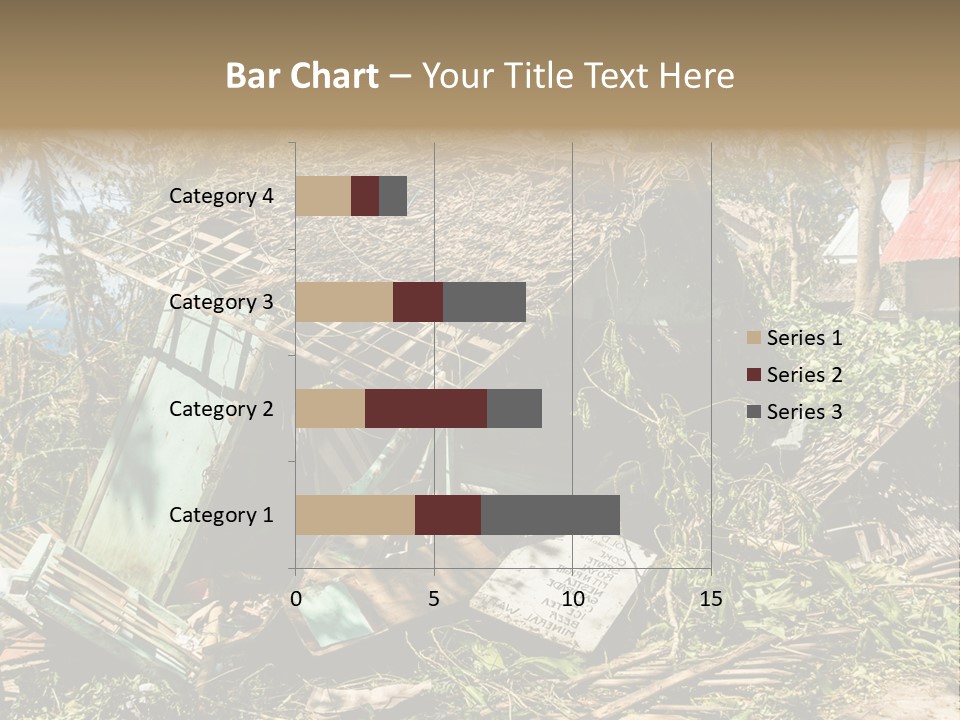 Weather Destroy Aftermath PowerPoint Template