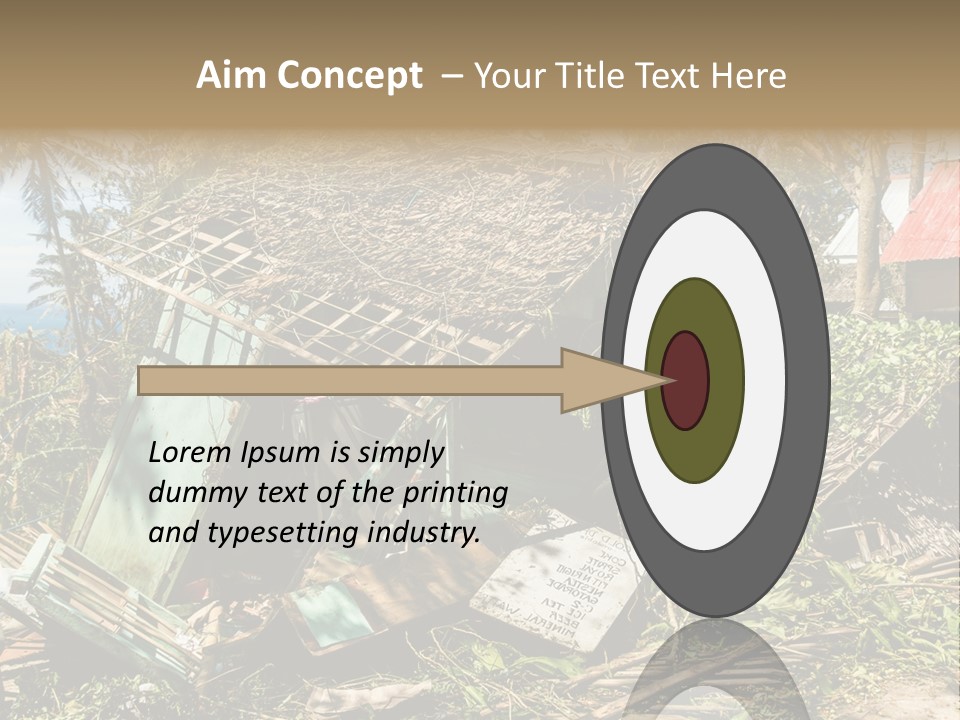 Weather Destroy Aftermath PowerPoint Template