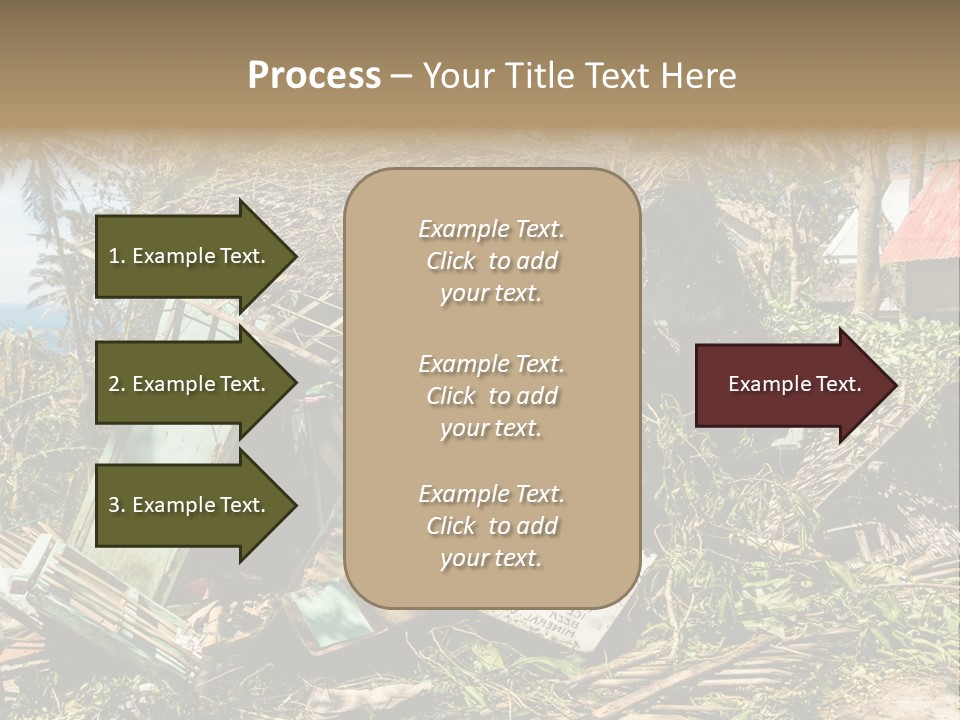 Weather Destroy Aftermath PowerPoint Template