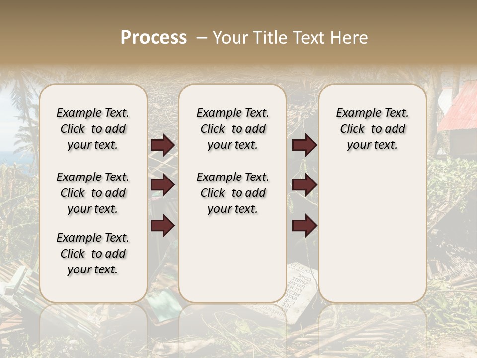 Weather Destroy Aftermath PowerPoint Template