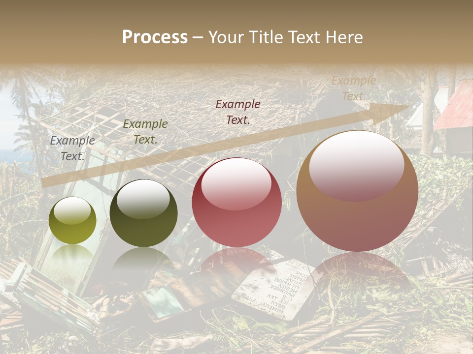 Weather Destroy Aftermath PowerPoint Template