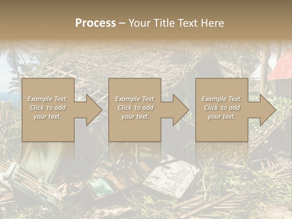 Weather Destroy Aftermath PowerPoint Template
