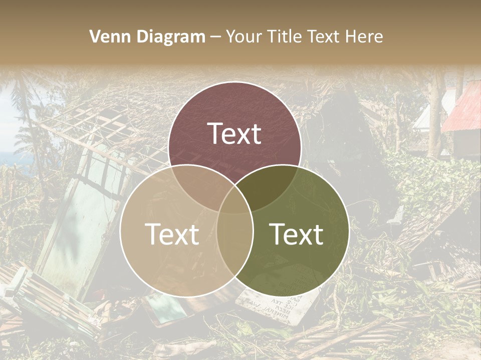 Weather Destroy Aftermath PowerPoint Template