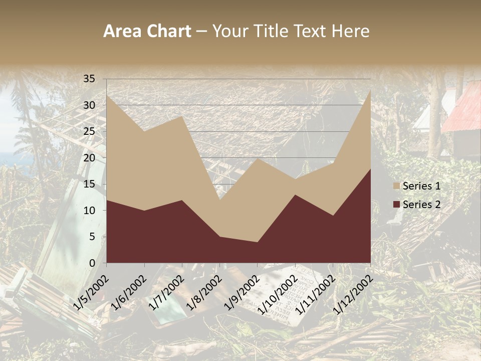 Weather Destroy Aftermath PowerPoint Template