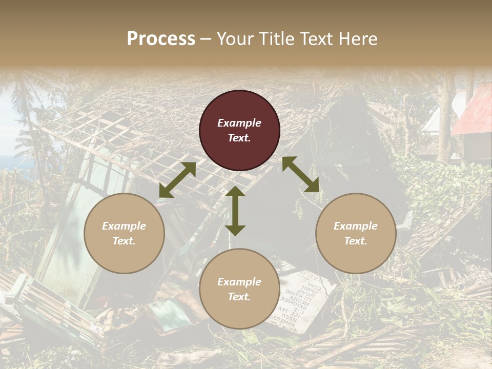 Weather Destroy Aftermath PowerPoint Template