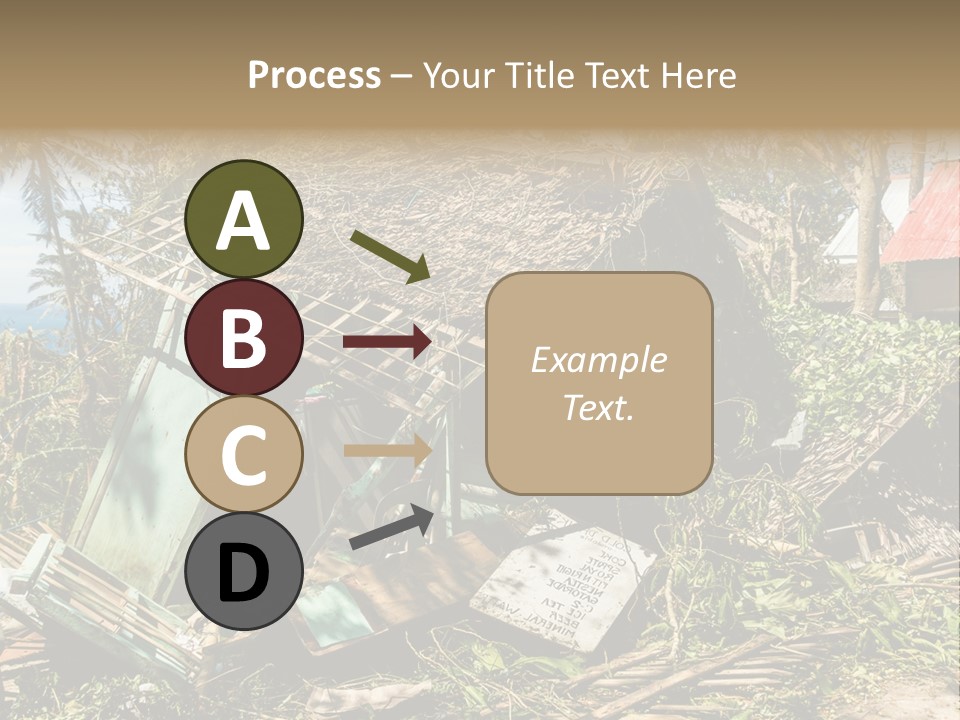Weather Destroy Aftermath PowerPoint Template
